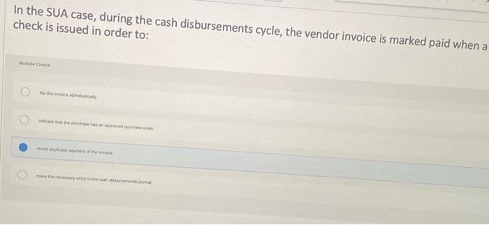 most likely help assure that goods shipped are billed? Maptaricic An auditor