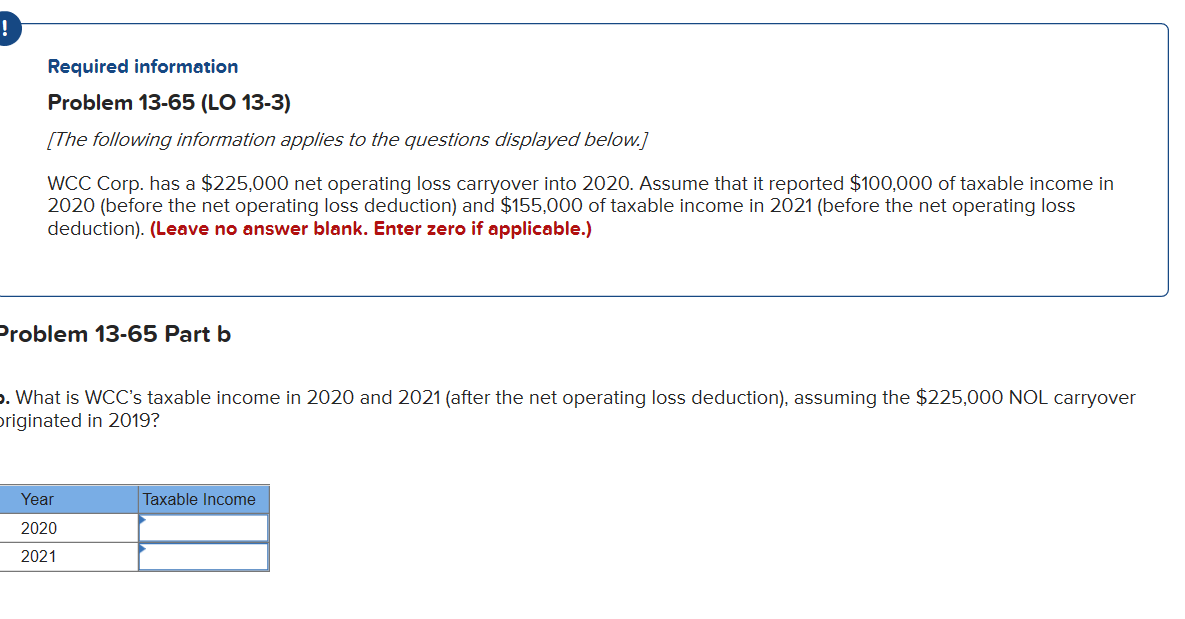 13-3) (The following information applies to the questions displayed below. WCC Corp.
