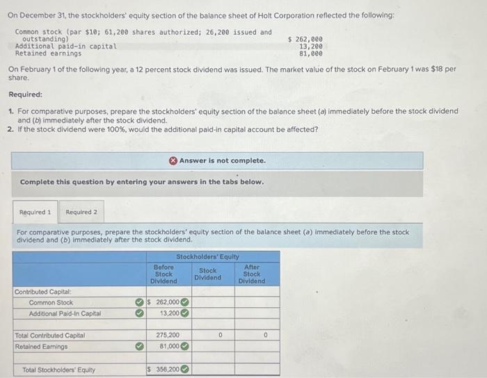 Please complete the table. I have started it On February 1 of