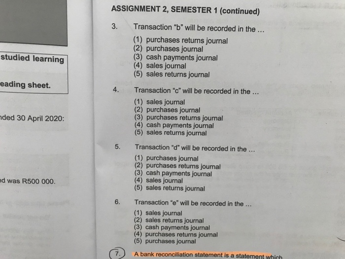 31 July 2012 Sold goods on credit to Mr G Dladla for