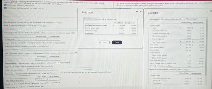  Datatable Datatable HD www. NA ht Requirement 1d. Compute the debt