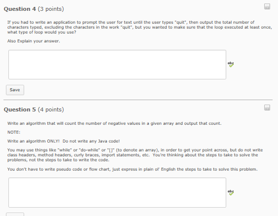  Question 4 (3 points) Ir you had to write an application