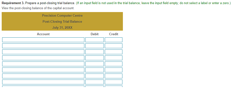 account. ost to the Supplies Expense account. (For accounts with a $0