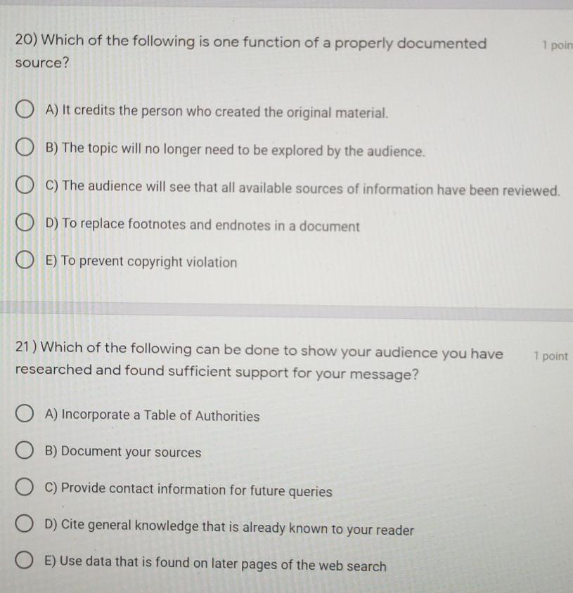 data O E) Respecting the privacy of research participants 7) Businesses believe