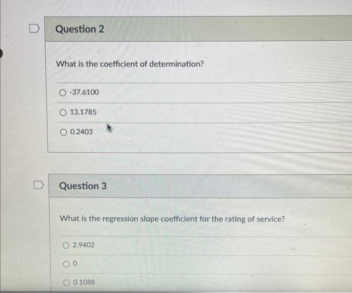 a magazine showing ratings of restaurants in Florida. She wants to develop