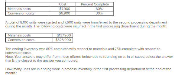 Chae Corporation uses the weighted-average method in its process costing system. This
