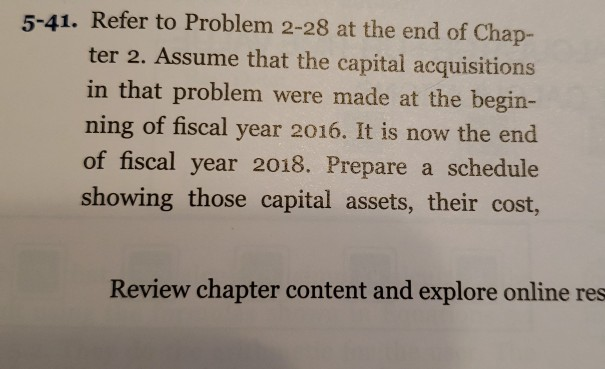 I need help with problem 5-41 using the template . 5-41. Refer