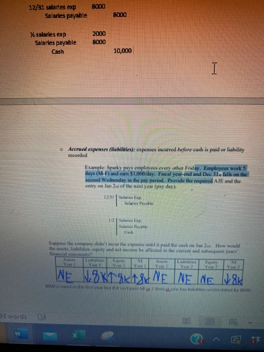  please explain the effects that are in blue (I don't understand