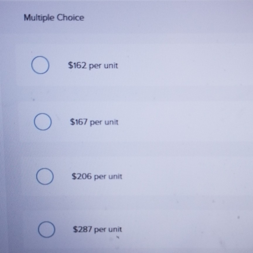 75 Number of units produced Variable costs per unit: Direct materials Direct