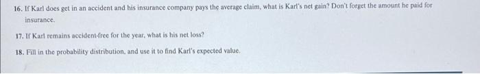  While gambling games are the typical go-to examples for computing expected