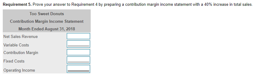 of $1.60 per dozen. A dozen custard-filled donuts sells for $8.00, with