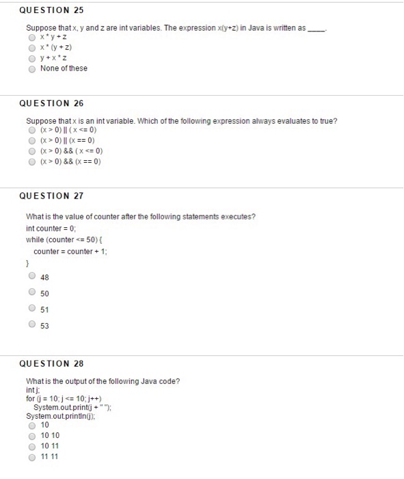 QUESTION 17 If the output file does not exist you will get