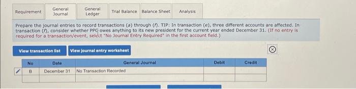 a three-year note for the balance. 1. Hired a new president to