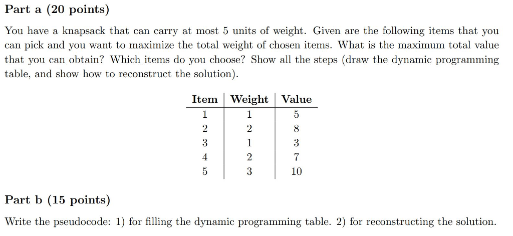 Data Structure and Algorithm: Please write clear and explain. Thank you. Part