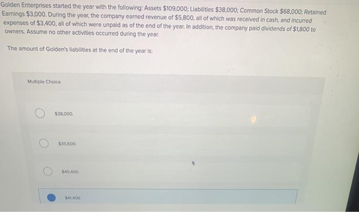 company was Year 1. The net income for Year 1 was $20,700