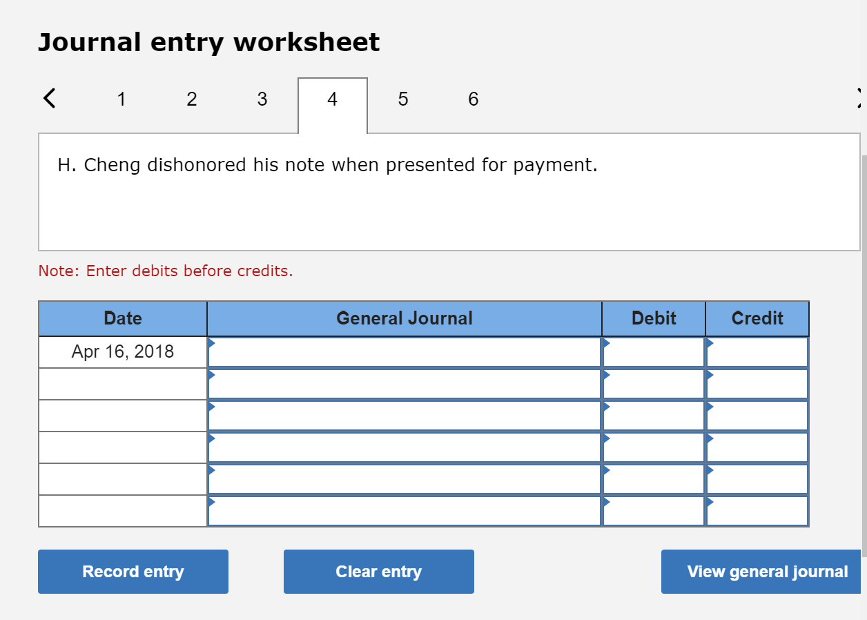 on the past-due account receivable of Tomas Company. 17 Accepted a $22,000,