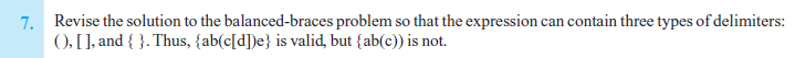 Programming Problems 2 Pg .221 Cap 6 (LinkedStack). 2. Implement the solution
