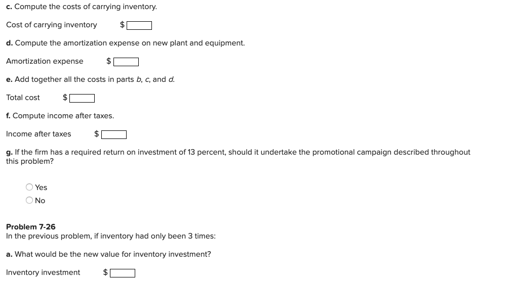 will increase annual credit sales by $750,000. The company will require investments