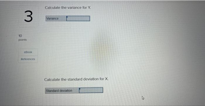 return for X. Calculate the arithmetic average return for Y. Calculate the