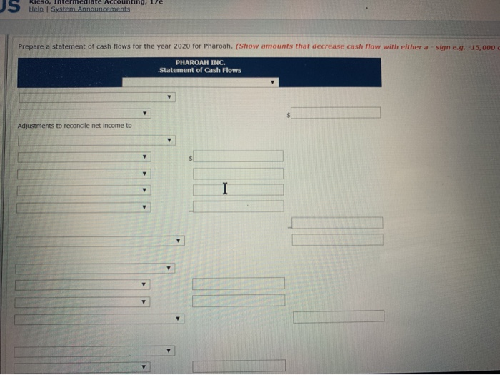 Inc. had the following balance sheet at December 31, 2019. Cash Accounts