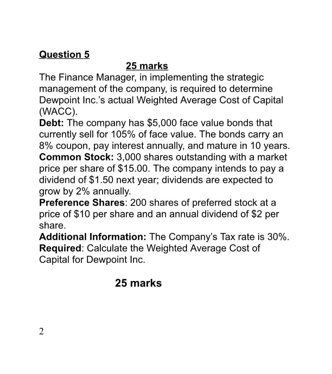 Cash Ratio 2 marks ii. Quick Ratio 2 marks iii. Return on