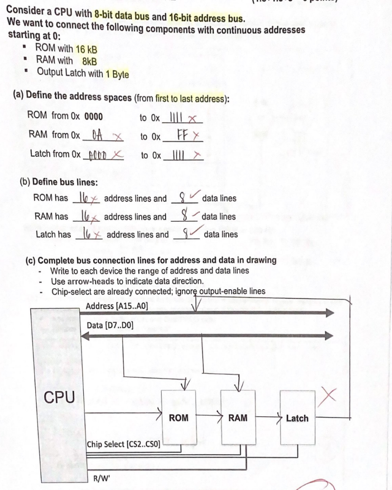  Need help with this question ASAP - Consider a CPU with