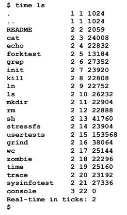 Please write the C code for the file time.c based on the