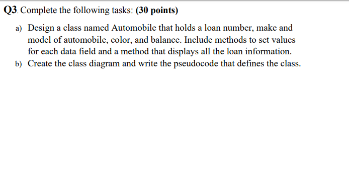  ONLY ANSWER THIS WITH A FLOGORITHM FLOWCHART 3. Complete the following