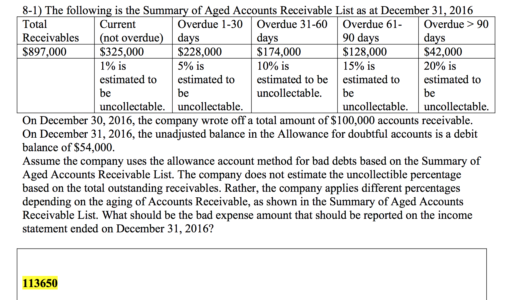 could someone help me with 8-1 and 8-2?? be be 8-1) The