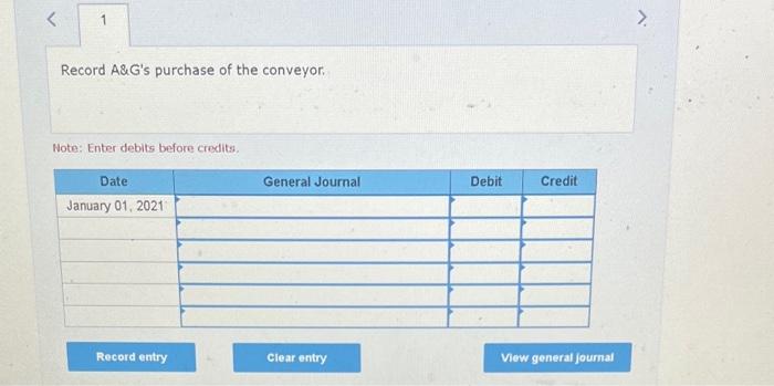 [LO14-3] Braxton Technologies, Inc, constructed a conveyor for A\&G Warehousers that was