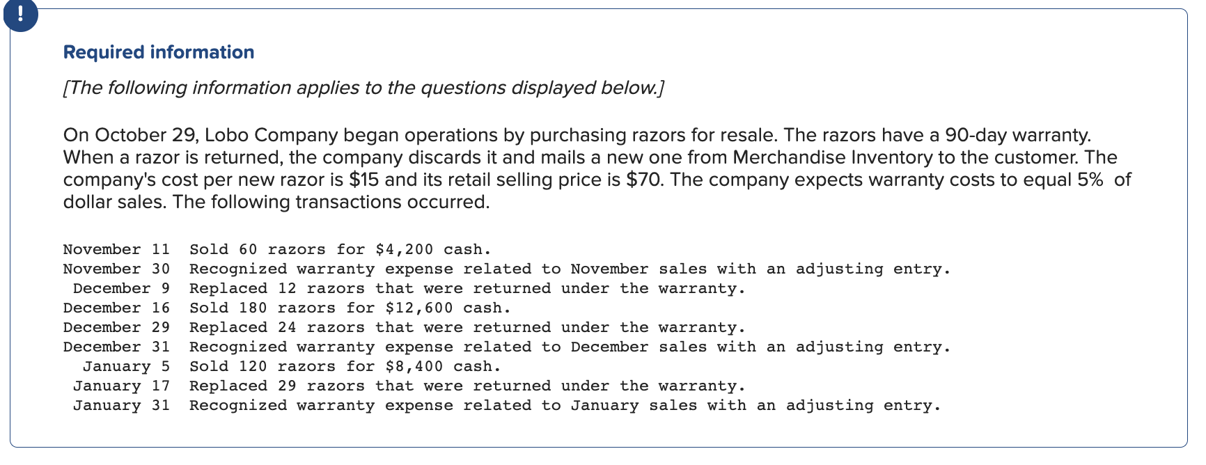 PLEASE CORRECT FOR ME, I WILL LEAVE GOOD RATING Required information [The