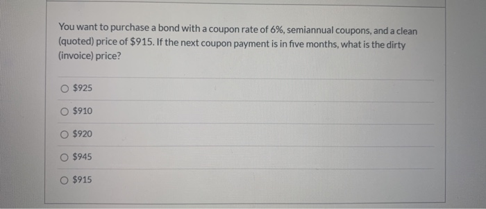 please just write the right answer. Thank you You want to purchase