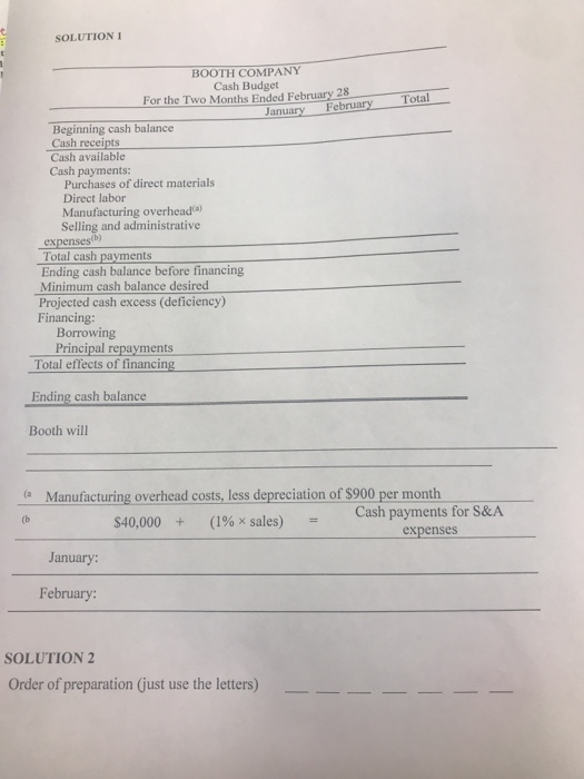 each in January and 2,050 luggage sets for $180 each in February.