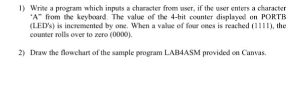  Please use assembly HCS 12, to write this code. 1) Write