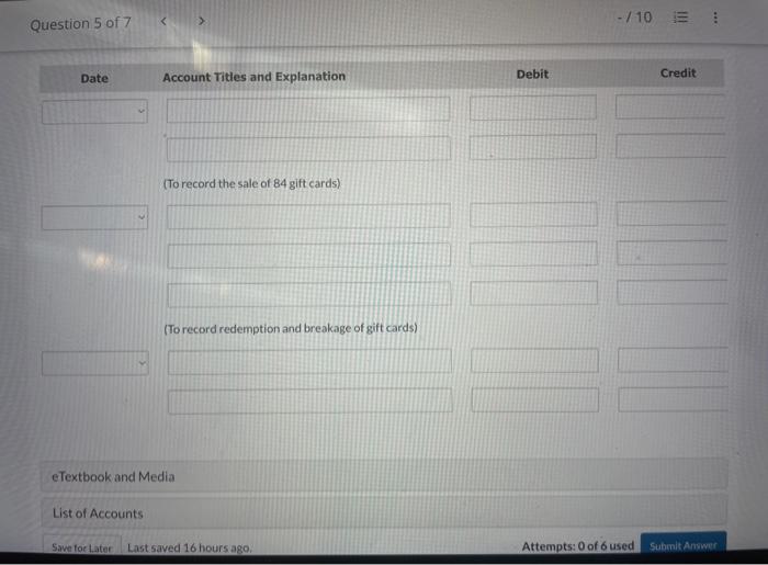 Presented below are selected transactions of Whispering Restaurant for the month ending