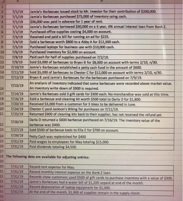  Please answer completely and i will upvote! a) Prepare a journal