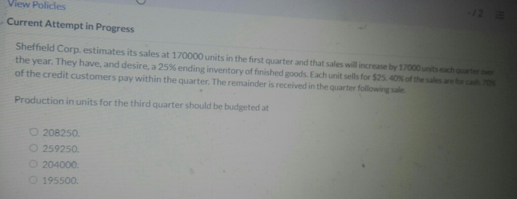  View Policies Current Attempt in Progress Sheffield Corp. estimates its sales
