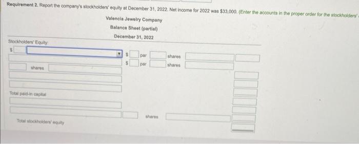 on the common stock. Market price of the common stock was $8