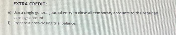 Entry Workshop: COMPREHENSIVE PROBLEM - CHAPTER 4 At the beginning of Year