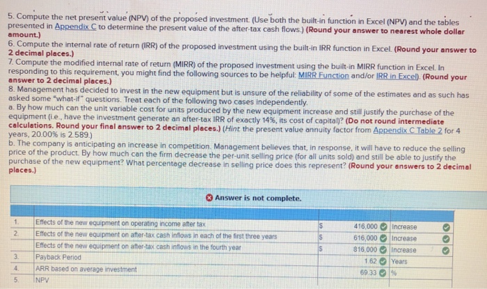 present facilities at its annual full capacity of 10,000 units for the