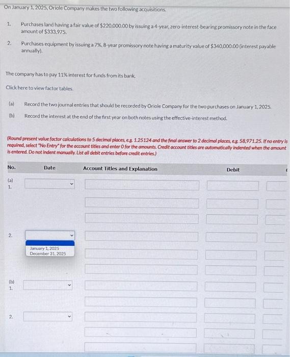  can someone help please? thank you (a) Record the two journal