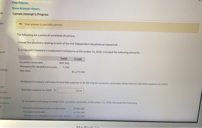  View Policies Show Attempt History Current Attempt in Progress - Your