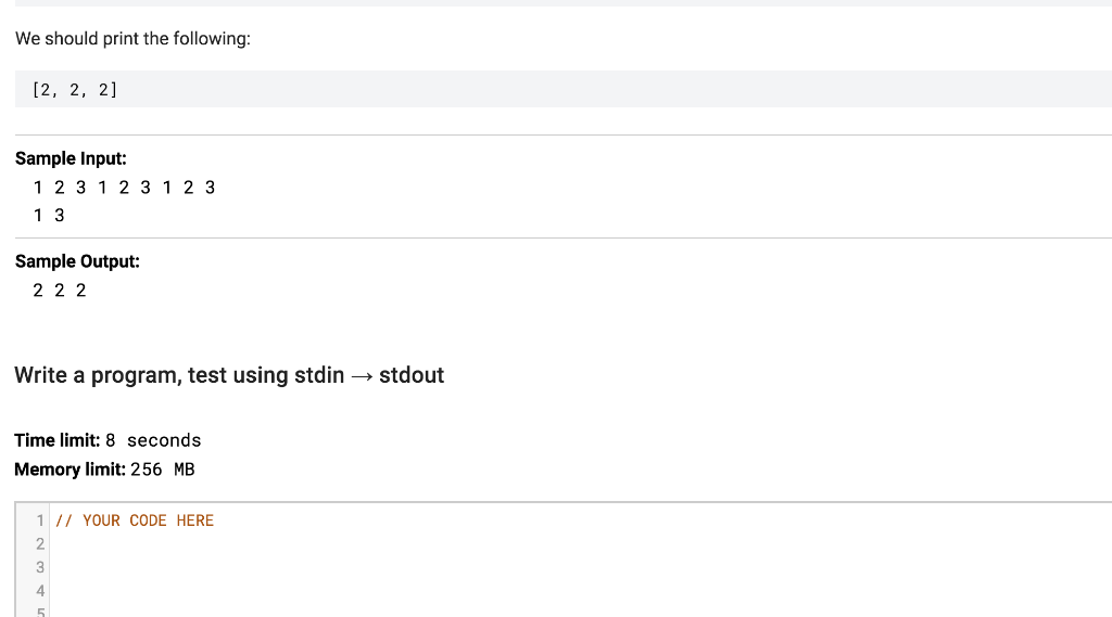 parameter of type LinkedList called allValues followed by a parameter of type
