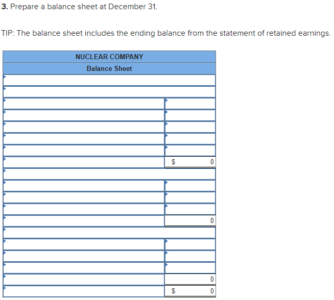 31st or For the Year Ended December 31st Dropdown 2: Assets, Current