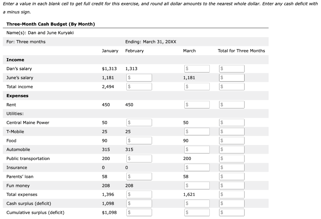 next year. In addition to the statement, you will need to know