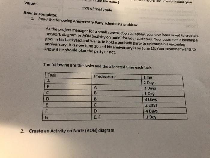 can i get a solution to this question please. Value: Document (include