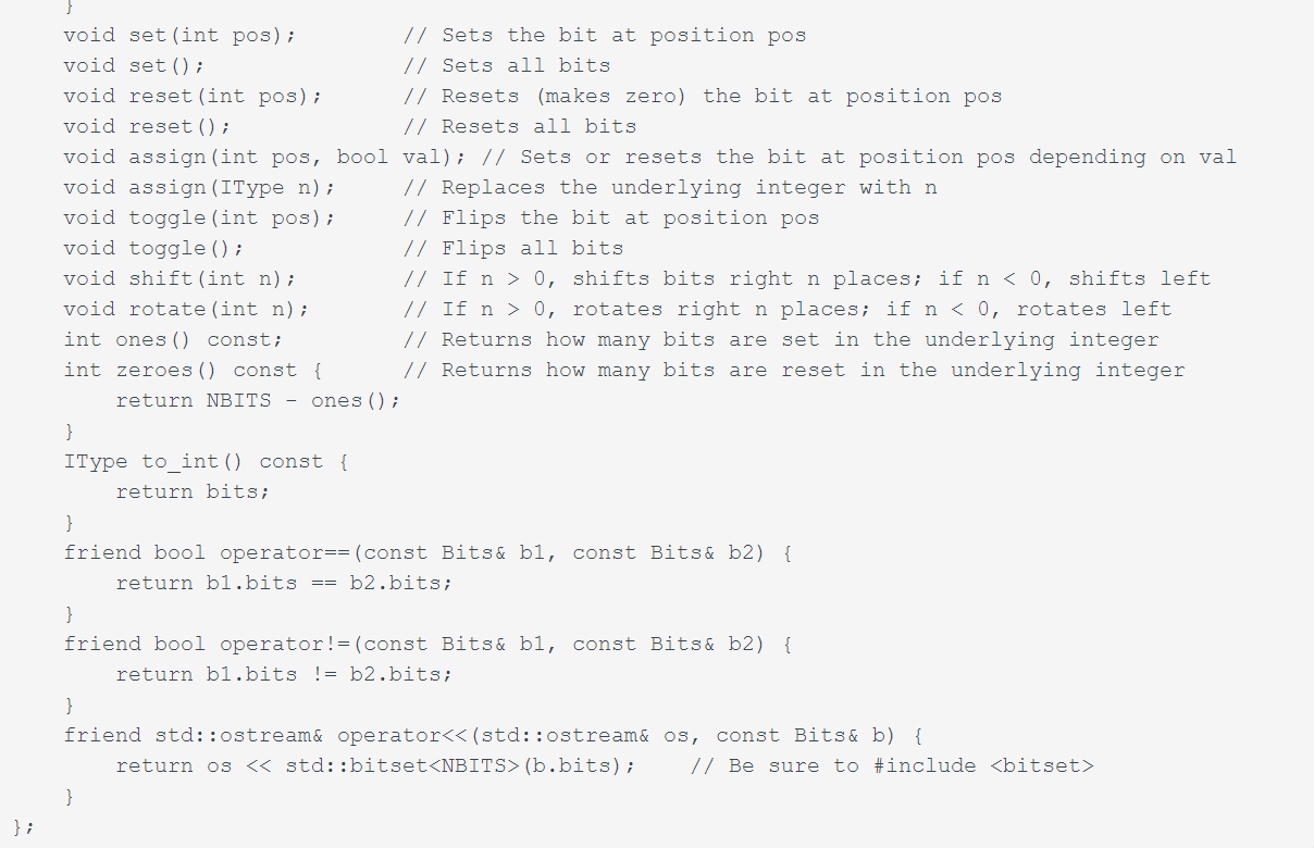 a single integer variable. You will use this integer simply as a