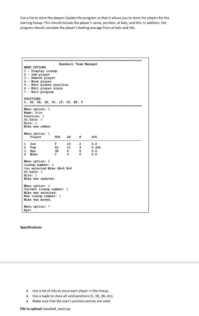 #### I NEED HELP CODING THESE PROGRAMS USING PYTHON ASAP THERE ARE