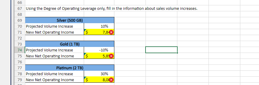 FORMULAS TO SHOW HOW YOU GOT YOUR ANSWER. Pristine Microware produces and