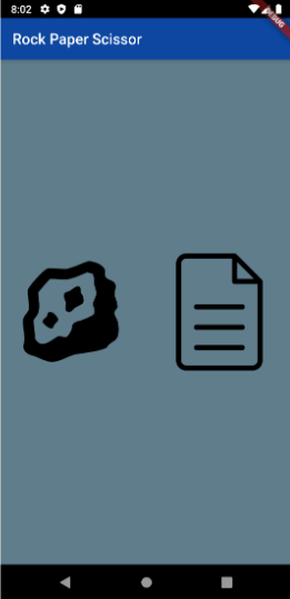Making a Flutter App Interactive: Extend the game of rock-paper-scissors to the